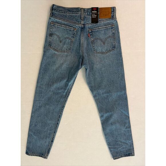 Levi's Premium Women's Sz 27 x 28 Blue Wedgie Straight Jeans $100+ - Picture 4 of 8